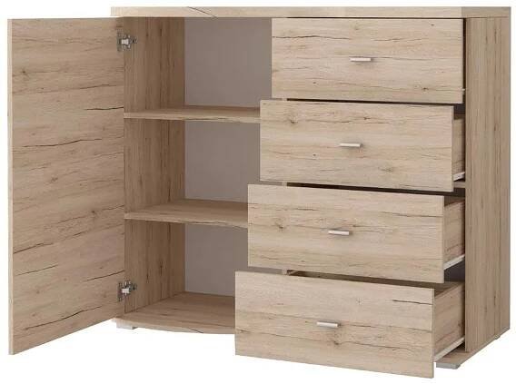 Komoda Grenadal 120 x 49,5 x 102,5 cm lamino