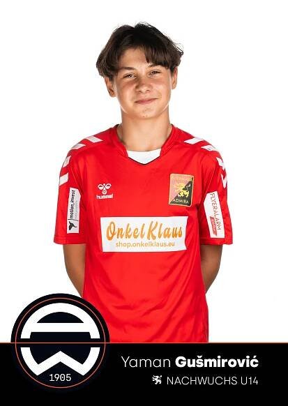 Kader U14 - ADMIRA WACKER