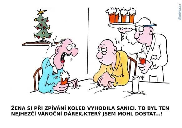 Pepa Bílek - Žena si při zpívání koled vyhodila sanici.To byl ten nejhezčí vánoční dárek,který jsem mohl dostat ...!