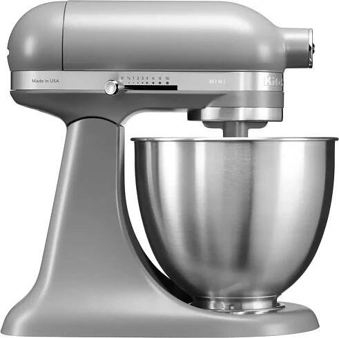 Kuchyňský robot KitchenAid Artisan MINI 5KSM3311XEFG šedý