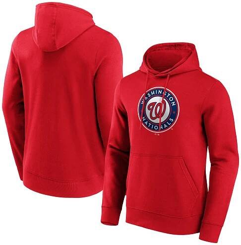 Detroit Red Wings Iconic Primary Colour Logo Graphic Hoodie - Red - Mens, , rebel_hi-res