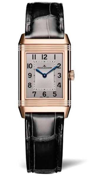 Pink Gold and Diamond Reverso Classic Duetto Watch 34mm