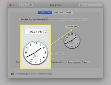 Jak ručně změnit datum a čas na počítači Mac 3