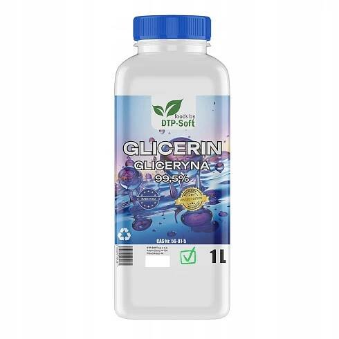 Rostlinný glycerin FARMECEUTICKÝ 99,5% 1L