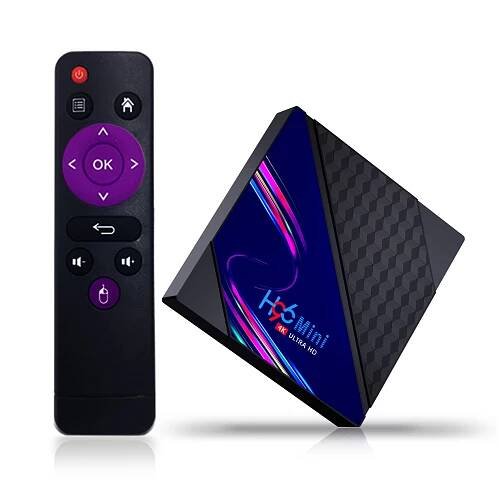 Shenzhen Factory Wholesale Quad Core android 10.0 DDR3 H96 mini V8 1GB 8GB Set Top Box