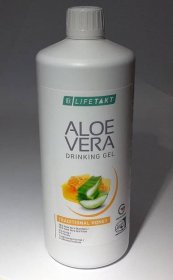 LR Health & Beauty LIFETAKT Aloe Vera Drinking Gel Traditional s medem 1000 ml na imunitu