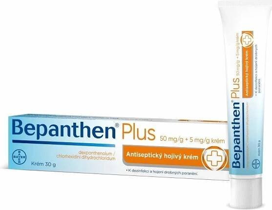 BEPANTHEN PLUS DRM 50MG/G+5MG/G CRM 30G