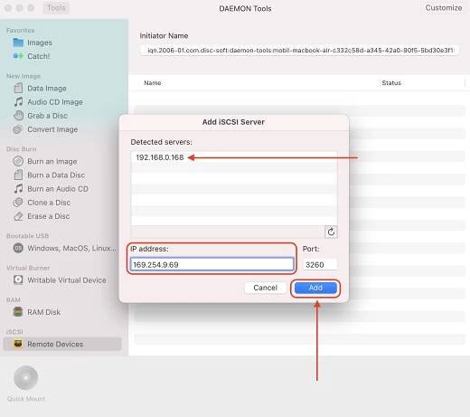 Daemon Tools iSCSI 4