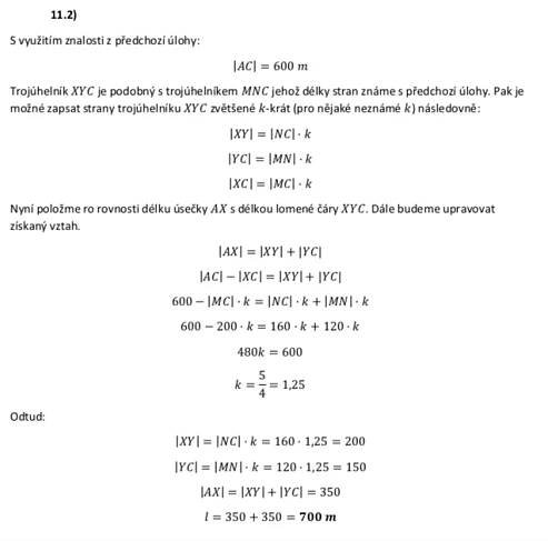 Didaktický test z matematiky+ - jaro 2021 - řešení úlohy 11
