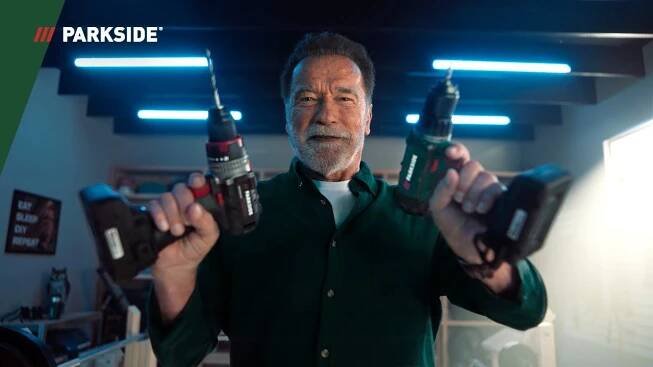 Stavíte s PARKSIDE, stavíte jako Arnold! Arnold Schwarzenegger x PARKSIDE