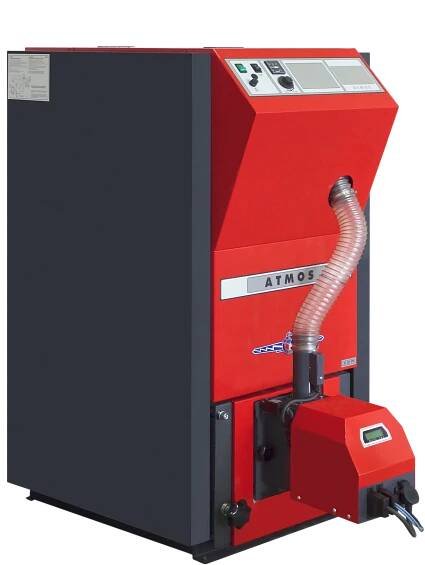 New compact automatic D25PX pellet boiler - ATMOS