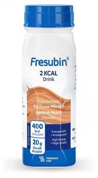 FRESUBIN Pro drink meruňkovo-broskvová příchuť 4 x 200 ml