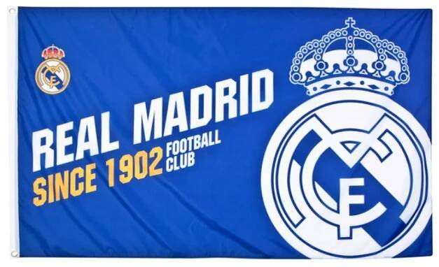 Vlajka Real Madrid CF Established