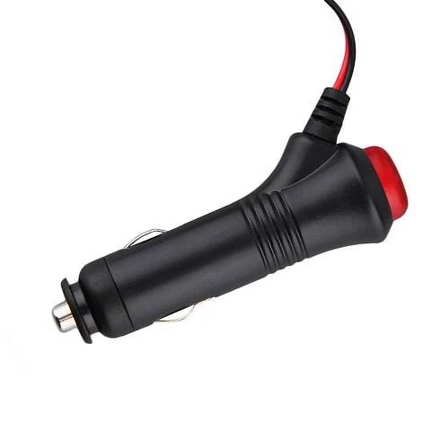 Autozástrčka se spínáním, kabel 1 metr