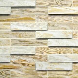 Vzorky | Bleached Oak - vzorek | Levné obklady | 3D PVC obkladové panely