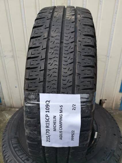 Letní pneu Michelin Agilis Camping M+S 215/70 R15CP 109Q 7mm 2ks - Pneumatiky
