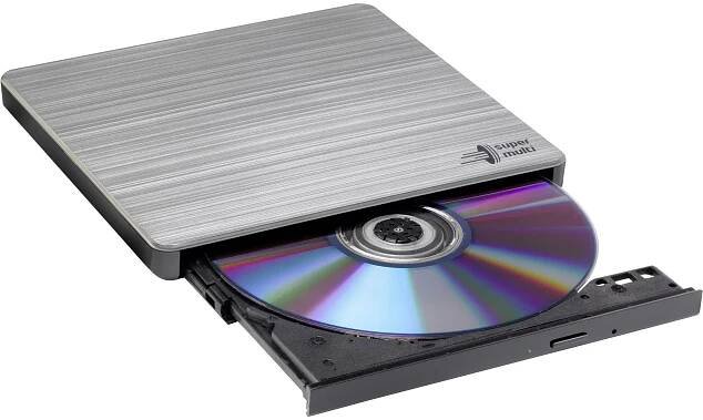 HL Data Storage GP60 externí DVD vypalovačka Retail USB 2.0 stříbrná