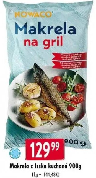 Qanto Makrela z Irska kuchaná 900g nabídka