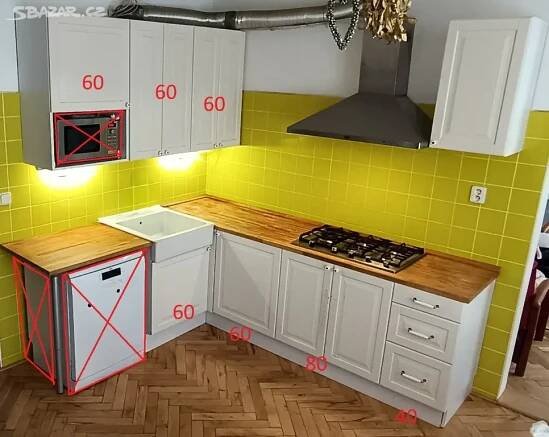 Kuchyň IKEA včetně spotřebičů