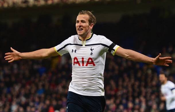 Kane celebrates yet another goal this season.