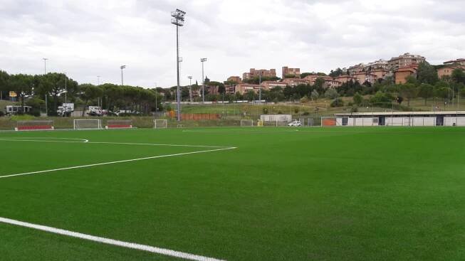 Campo di calcio a Siena 