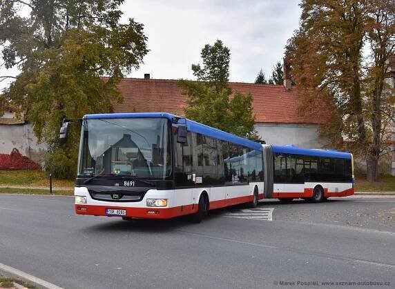Fotografie SOR NB 18 8691 (1SR 8260) Okresní autobusová doprava Kolín