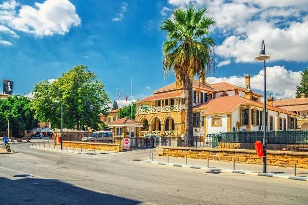 Sunny Day at Nicosia Law Courts Building