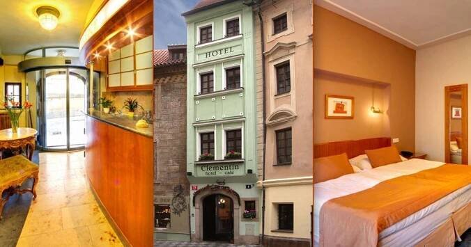 Nejužším domem v Praze je hotel kousek od Karlova mostu. Měří pouhých 3,28 metru