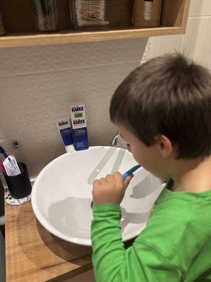 Recenze z kampaně Jak maminky hodnotí dětskou zubní pastu Kinder KAREX?