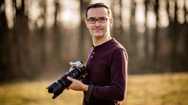 Fotograf Petr Macek vystavoval na Hradě. Nejraději fotí svatby a emoce