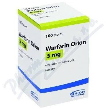 Warfarin tbl.100x5mg