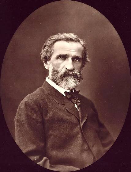 Giuseppe Verdi labelled for reuse