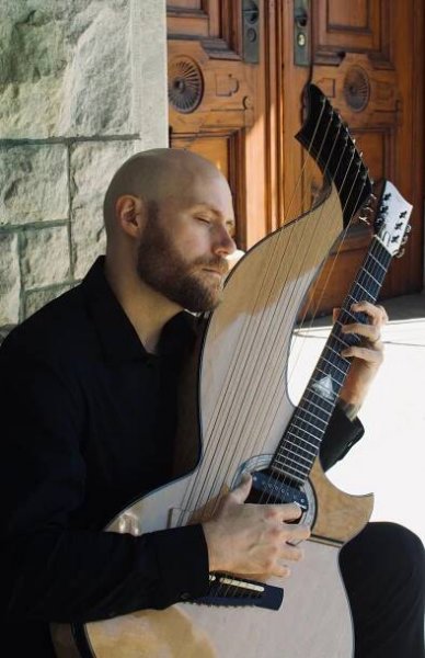 Alex Anderson Harp Guitar - Bio