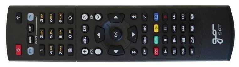 Ovladač dálkový GoSAT / Sunsat + TV univerzální