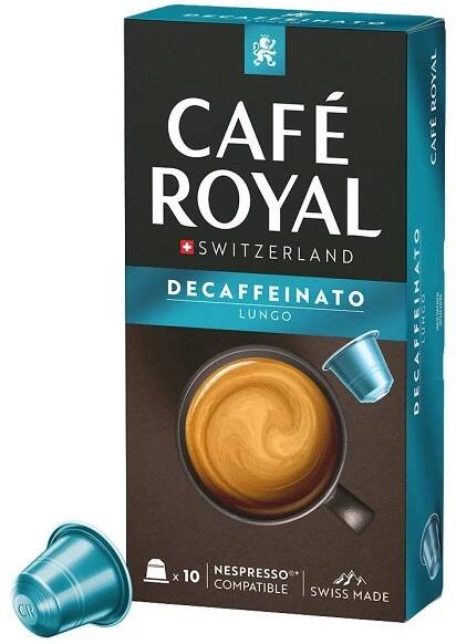 Café Royal Lungo Bez kofeinu pro Nespresso 10 ks od 75 Kč - Heureka.cz