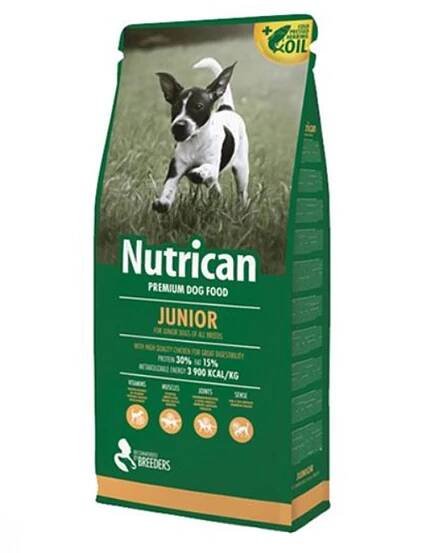 NutriCan Junior 3 kg - PAF.cz - Pomáháme útulkům