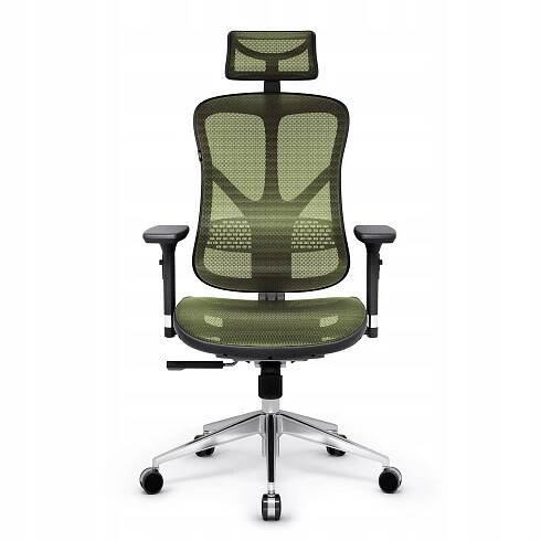 Ergonomická židle Diablo V-Basic: černo-zelená
