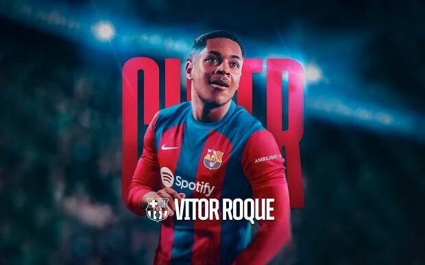FC Barcelona sign Vitor Roque