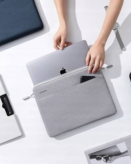 INNOSTYLE TAŠKA NA NOTEBOOK 15 6 16 VODĚODOLNÉ POUZDRO OMNIPROTECT SLIM ŠEDÁ Velikost matrice 16"