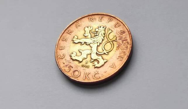 Mince 50 Kč - vzácná - rok 1995