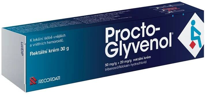 Procto-Glyvenol rektální krém 30 g