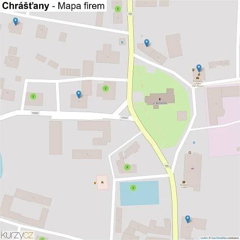 Chrášťany - mapy | Kurzy.cz