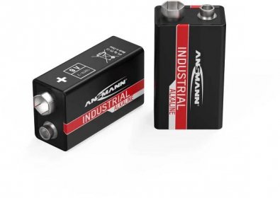 Ansmann Industrial baterie 9 V alkalicko-manganová 9 V 10 ks