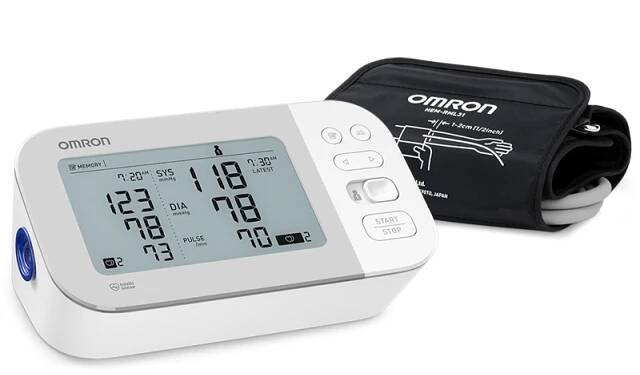 Omron Upper Arm Gold Blood Pressure Monitor