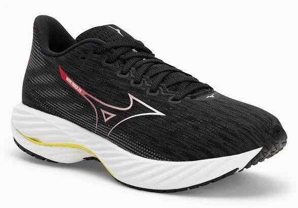 Pánské běžecké boty Mizuno Wave Rider 28 black/white/ evening primrose