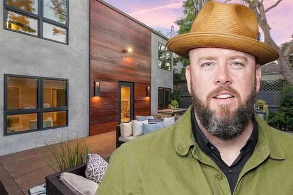 Chris Sullivan and his home.