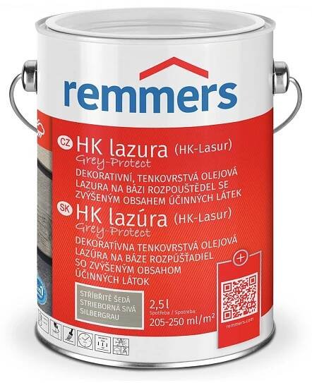 REMMERS HK Lasur Grey Protect 5 litru