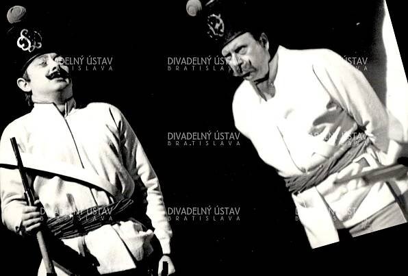 Dušan Tarageľ (Žandár Bázlivý), František Zvarík (Žandár Rozvážny)