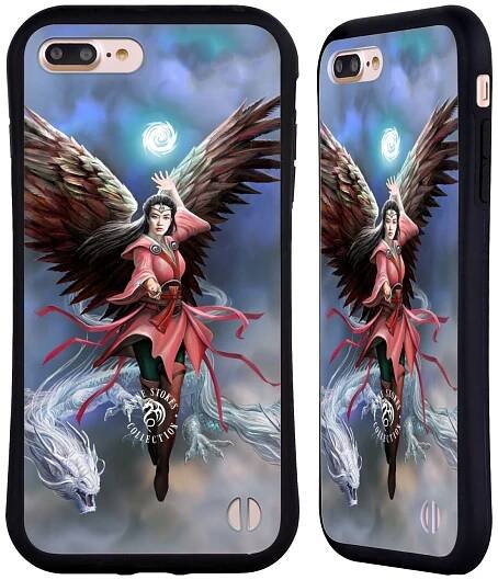 Odolný zadní obal pro mobil Apple Iphone 7+ / 8+ - HEAD CASE - Anne Stokes - žena křídla