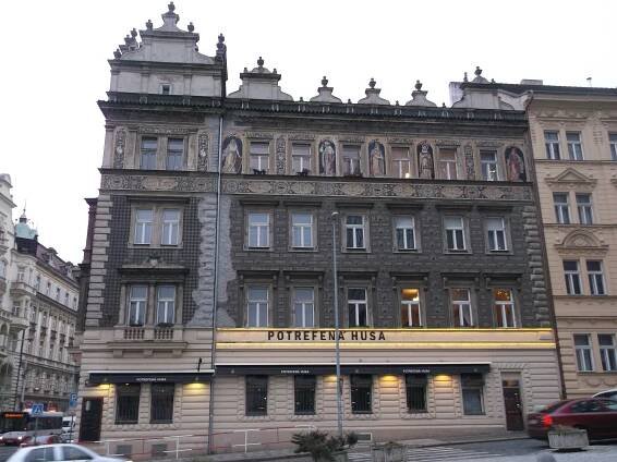 pohled z Heřmanovy ulice